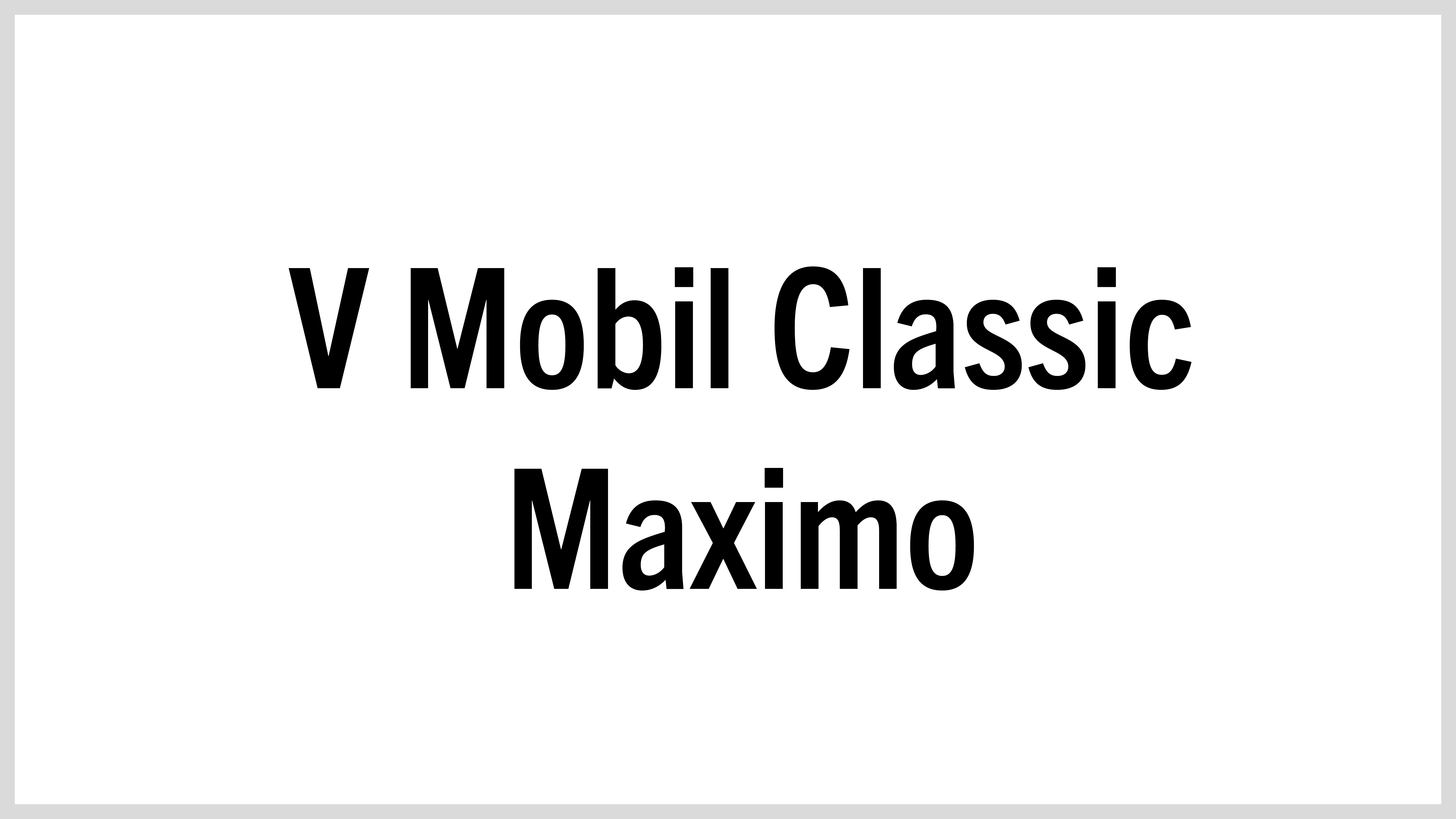 VMOBIL Classic Tickets
